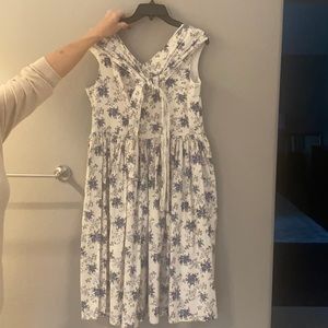 Vintage theatre costume 1950s housewife lined bodice size L or size 12